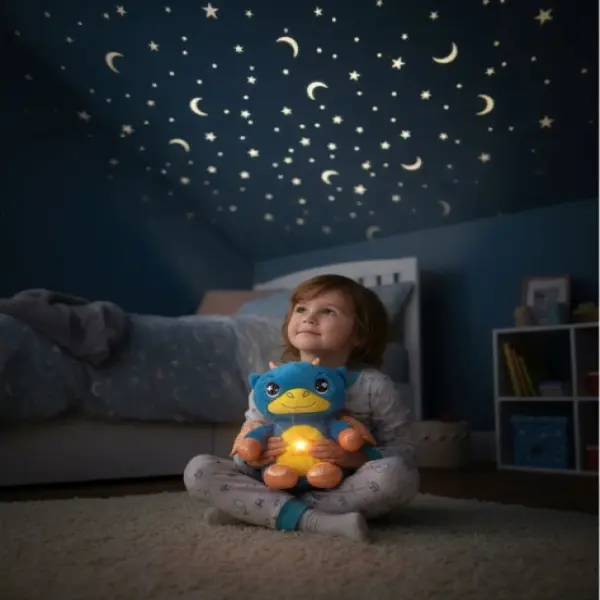 Urso Musical com Projetor de Led